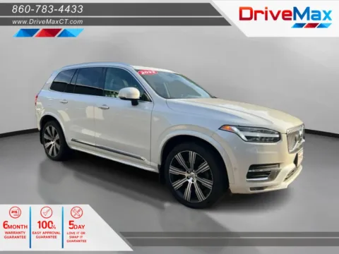 White 2021 Volvo XC90 T6 Inscription Sport Utility 4D for sale in Manchester, CT