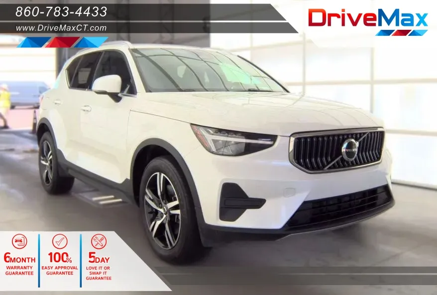 White 2024 Volvo XC40 B5 Core Dark Theme Sport Utility 4D for sale in Manchester, CT