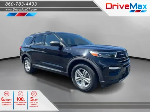 Black 2020 Ford Explorer XLT Sport Utility 4D for sale in Manchester, CT