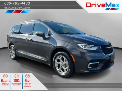 Gray 2021 Chrysler Pacifica Limited Minivan 4D for sale in Manchester, CT