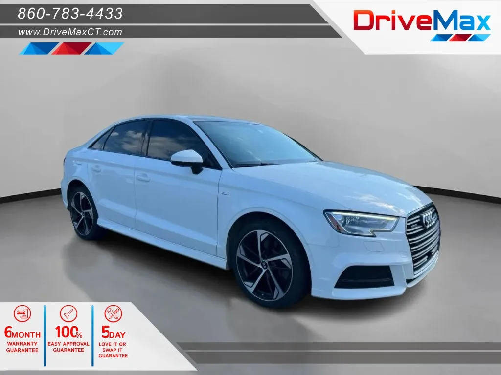 White 2020 Audi A3 S line Premium Sedan 4D for sale in Manchester, CT