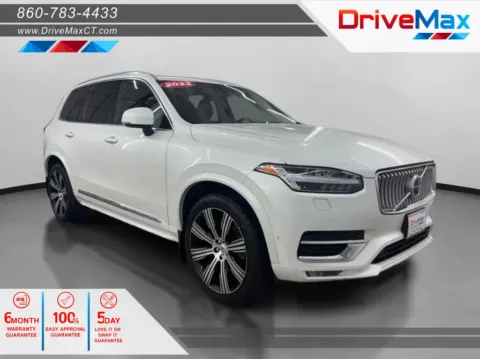 White 2022 Volvo XC90 T6 Inscription Sport Utility 4D for sale in Manchester, CT