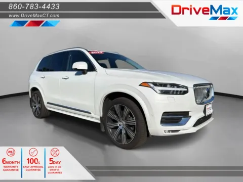 White 2022 Volvo XC90 T6 Inscription Sport Utility 4D for sale in Manchester, CT