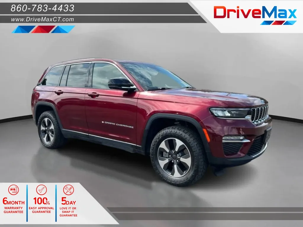 Black 2023 Jeep Grand Cherokee 4xe Sport Utility 4D for sale in Manchester, CT