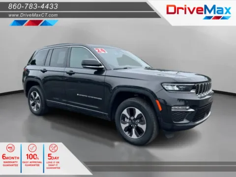Black 2023 Jeep Grand Cherokee 4xe Sport Utility 4D for sale in Manchester, CT