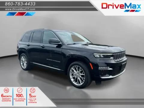 Black 2023 Jeep Grand Cherokee Summit Sport Utility 4D for sale in Manchester, CT