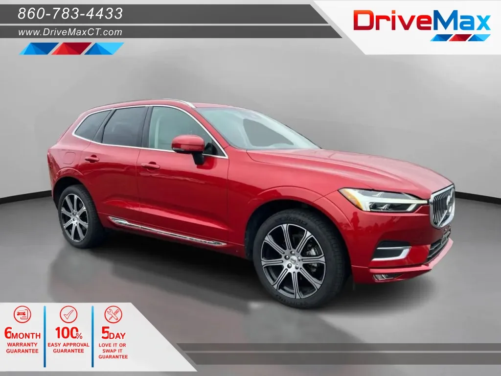 Red 2021 Volvo XC60 T5 Inscription Sport Utility 4D for sale in Manchester, CT