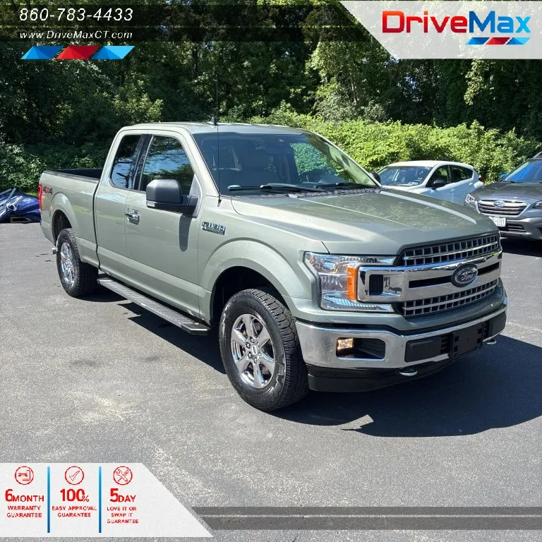 Green 2020 Ford F-150 Super Cab XLT Pickup 4D 6 1/2 ft for sale in Manchester, CT