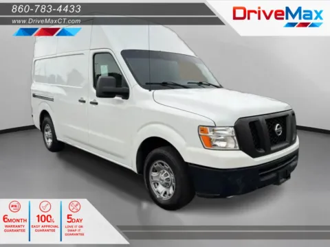 White 2019 Nissan NV2500 HD Cargo SV Van 3D for sale in Manchester, CT