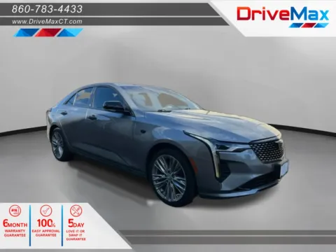 Silver 2023 Cadillac CT4 Premium Luxury Sedan 4D for sale in Manchester, CT