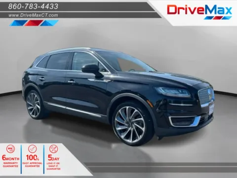 Black 2019 Lincoln Nautilus Reserve Sport Utility 4D for sale in Manchester, CT