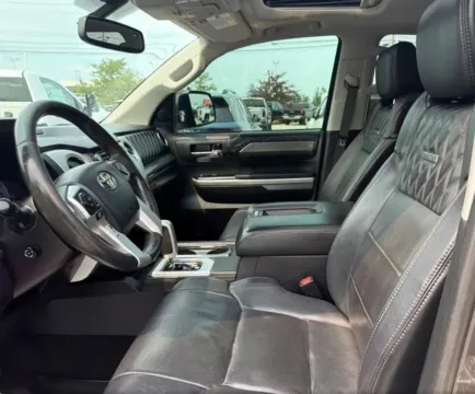 Another view of 2017 Toyota Tundra CrewMax Platinum Pickup 4D 5 1/2 ft for sale in Manchester, CT at Drivemax