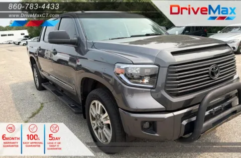 Gray 2017 Toyota Tundra CrewMax Platinum Pickup 4D 5 1/2 ft for sale in Manchester, CT