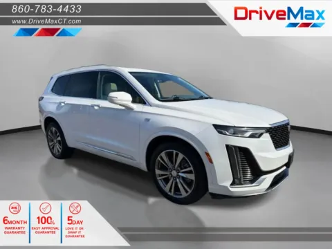 White 2021 Cadillac XT6 Premium Luxury Sport Utility 4D for sale in Manchester, CT