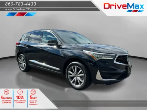 Black 2020 Acura RDX SH-AWD Technology Pkg Sport Utility 4D for sale in Manchester, CT