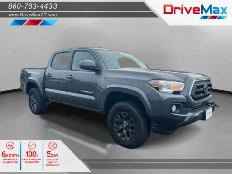 Gray 2022 Toyota Tacoma Double Cab SR5 Pickup 4D 5 ft for sale in Manchester, CT