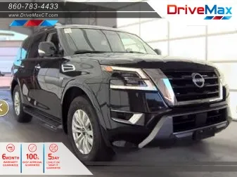 Black 2021 Nissan Armada SV Sport Utility 4D for sale in Manchester, CT
