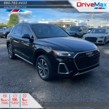 Black 2023 Audi Q5 45 TFSI S line Premium Plus Sport Utility 4D for sale in Manchester, CT