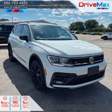 White 2021 Volkswagen Tiguan SE R-Line Black 4MOTION Sport Utility 4D for sale in Manchester, CT