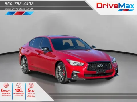 Red 2019 INFINITI Q50 RED SPORT 400 Sedan 4D for sale in Manchester, CT