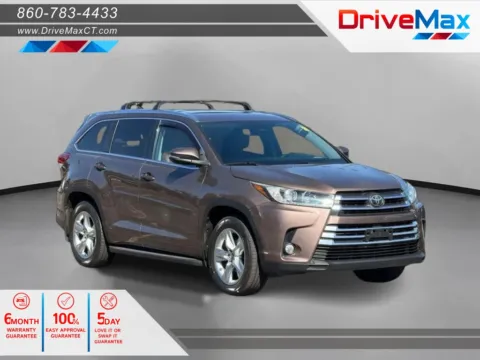 Brown 2017 Toyota Highlander Limited Sport Utility 4D for sale in Manchester, CT