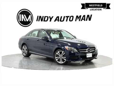Blue 2017 Mercedes-Benz C-Class C 300 4MATIC for sale in Westfield, IN