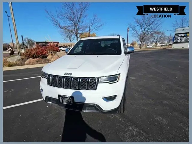 White 2017 Jeep Grand Cherokee Limited for sale in Westfield, IN