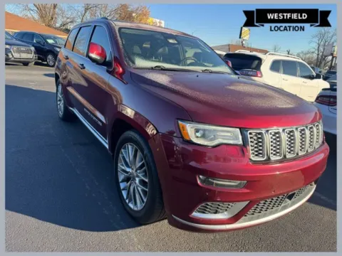 Red 2017 Jeep Grand Cherokee Summit for sale in Westfield, IN