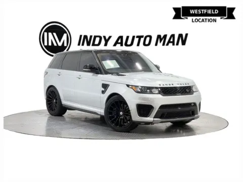 Silver 2017 Land Rover Range Rover Sport 5.0L V8 Supercharged SVR for sale in Westfield, IN