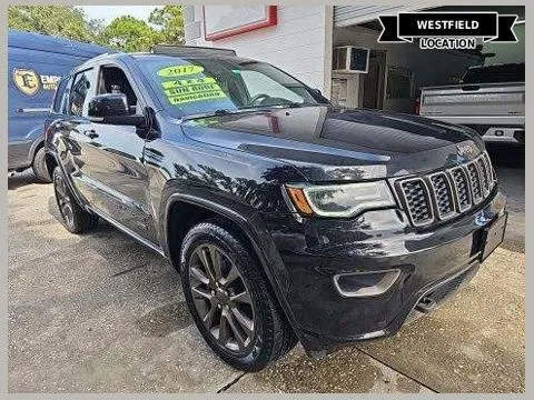 Black 2017 Jeep Grand Cherokee Limited 75th Anniversary Edition for sale in Westfield, IN