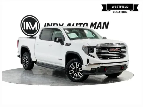 White 2023 GMC Sierra 1500 AT4 for sale in Westfield, IN