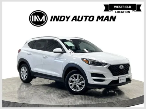 White 2021 Hyundai Tucson Value for sale in Westfield, IN