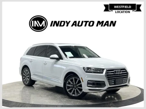 White 2018 Audi Q7 3.0T Prestige quattro for sale in Westfield, IN