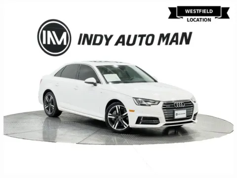 White 2017 Audi A4 2.0T Premium Plus for sale in Westfield, IN