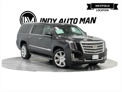 Gray 2015 Cadillac Escalade ESV Luxury for sale in Westfield, IN
