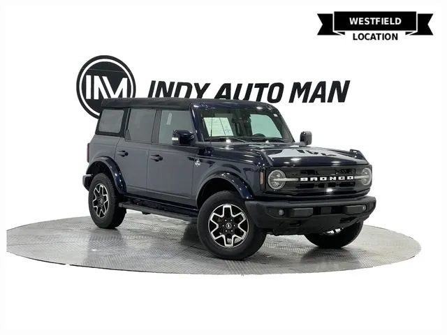 Blue 2021 Ford Bronco Outer Banks for sale in Westfield, IN