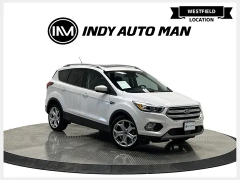 White 2019 Ford Escape Titanium for sale in Westfield, IN