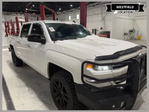 White 2018 Chevrolet Silverado 1500 LTZ 2LZ for sale in Westfield, IN