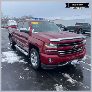 Red 2018 Chevrolet Silverado 1500 LTZ 2LZ for sale in Westfield, IN