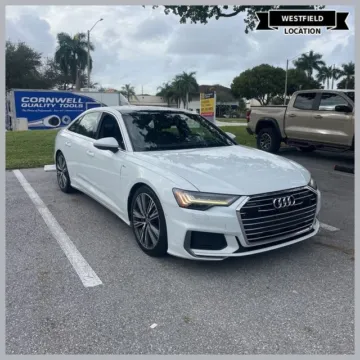 White 2019 Audi A6 3.0T Prestige quattro for sale in Westfield, IN