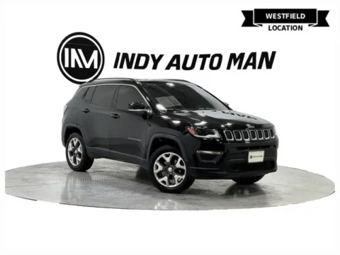 Black 2017 Jeep New Compass Limited for sale in Westfield, IN