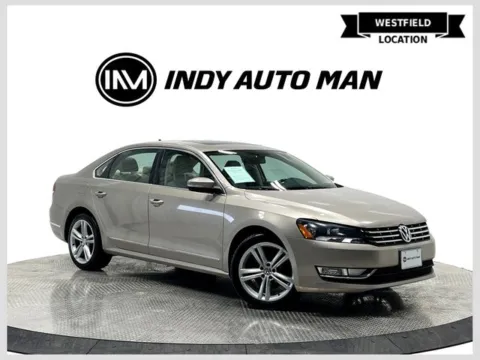 Beige 2015 Volkswagen Passat TDI SEL Premium for sale in Westfield, IN