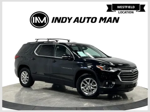 Black 2019 Chevrolet Traverse LT Cloth w/1LT for sale in Westfield, IN