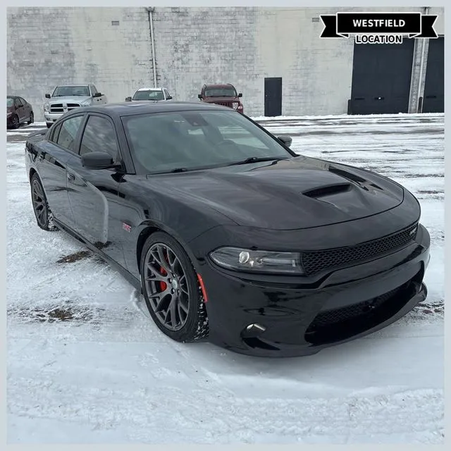 Black 2016 Dodge Charger SRT 392 for sale in Westfield, IN