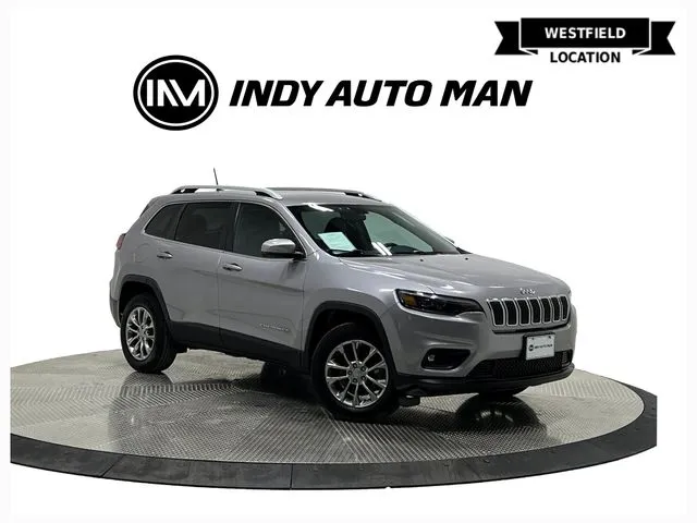 Silver 2019 Jeep Cherokee Latitude Plus for sale in Westfield, IN