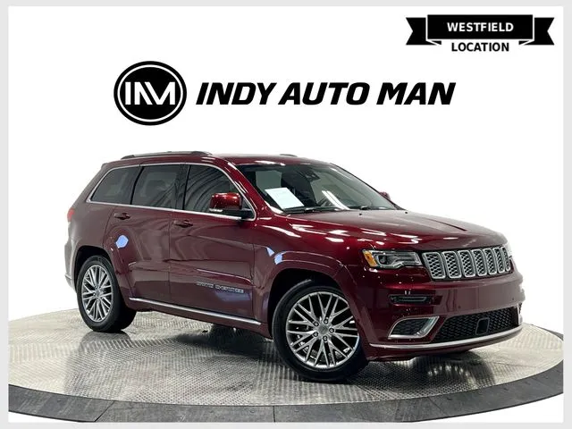 Red 2017 Jeep Grand Cherokee Summit for sale in Westfield, IN