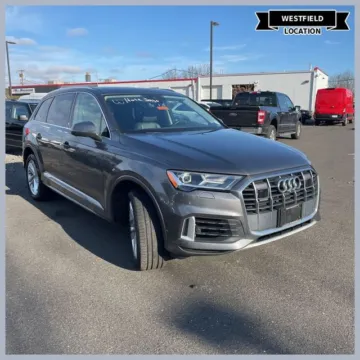 Gray 2021 Audi Q7 55 Premium Plus quattro for sale in Westfield, IN