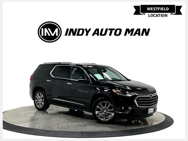 Black 2019 Chevrolet Traverse Premier for sale in Westfield, IN