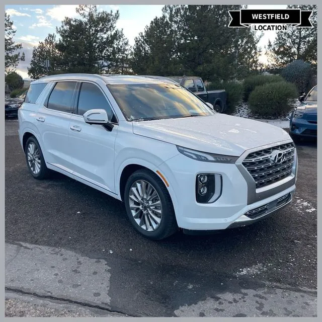 White 2020 Hyundai Palisade Limited for sale in Westfield, IN