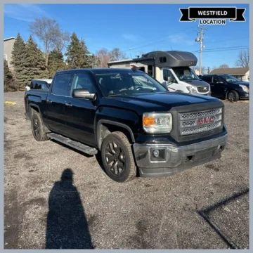 Black 2015 GMC Sierra 1500 SLT for sale in Westfield, IN